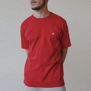NWT Brooks Brothers 1818 Crew Neck T Shirt Plain Tee